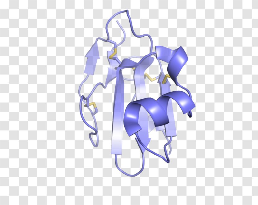 Three-finger Protein Domain Superfamily Amino Acid - Electric Blue - Proteins Stamp Transparent PNG
