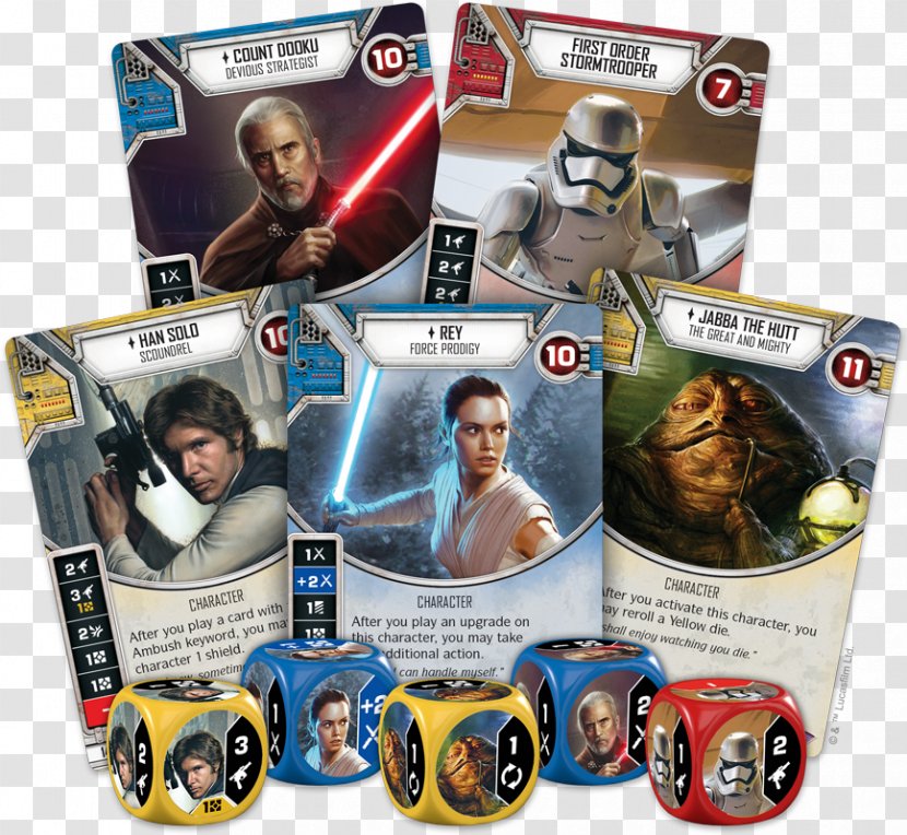 Fantasy Flight Games Star Wars: Destiny Rey Starter Set Wars Miniatures - Action Figure - Roleplaying Game Transparent PNG