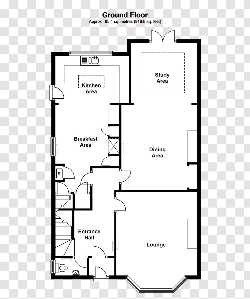 Floor Plan D. R. Horton House Litchfield Park Linwood By D.R. America's Builder - Loft Transparent PNG