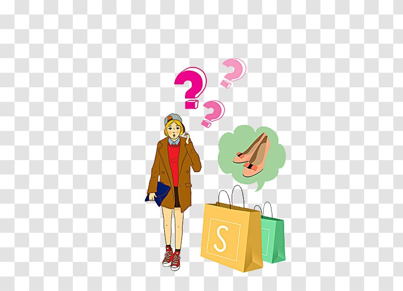 Drawing Clip Art - Confused Woman Transparent PNG