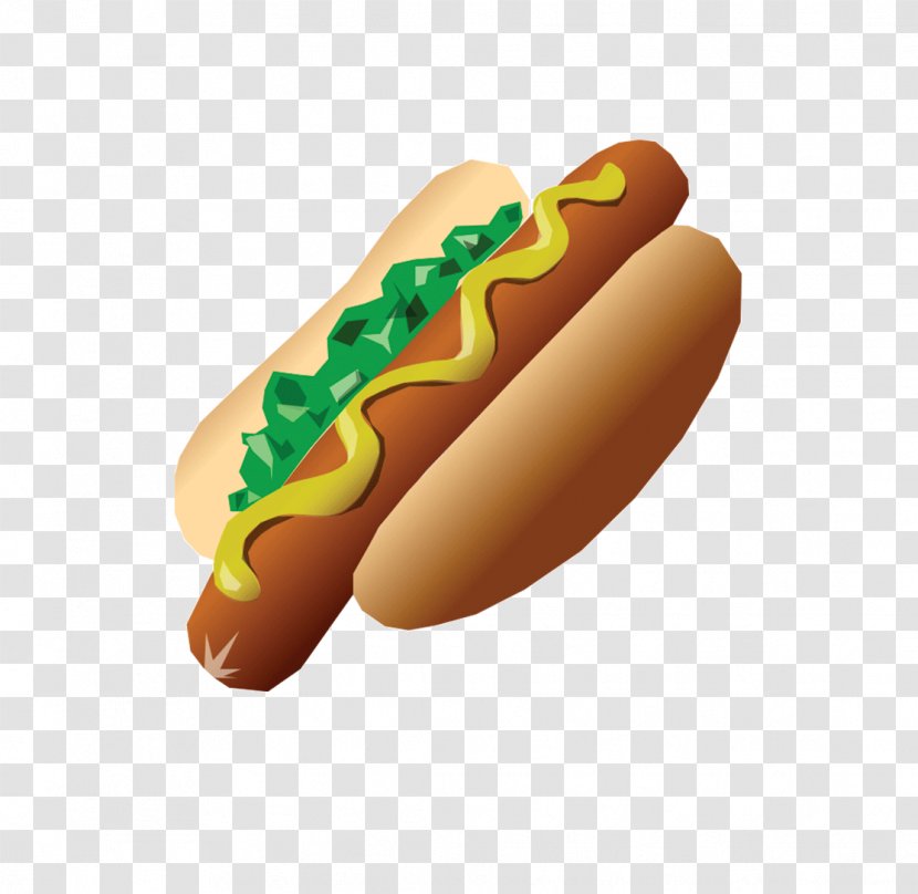 Hot Dog Hamburger Fast Food Barbecue Grill - Sausage - Hotdog Transparent PNG