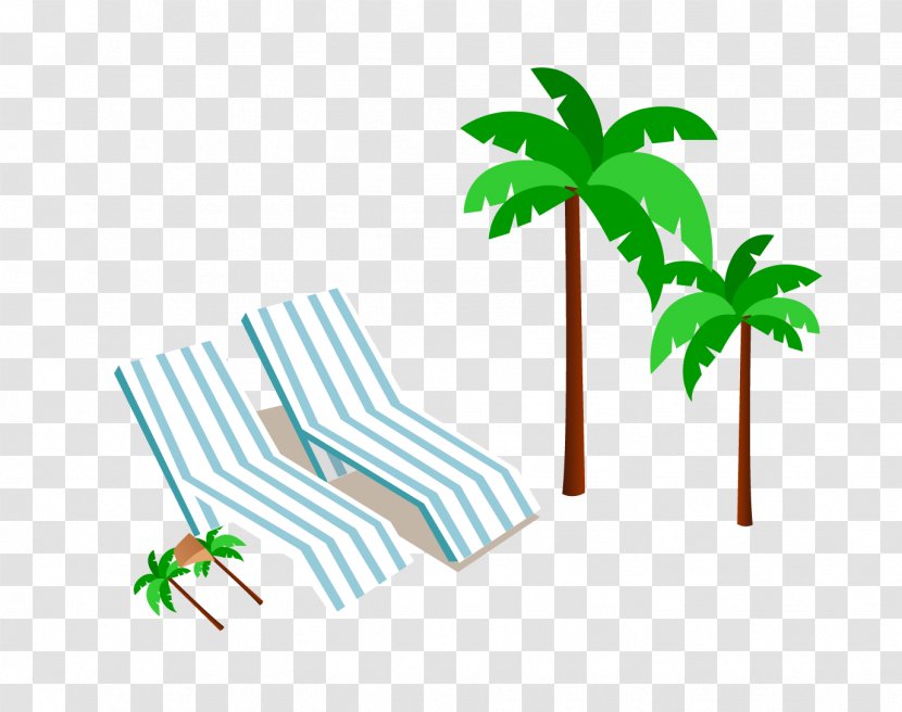 Tree Vecteur Computer File - Branch - Beach Loungers Transparent PNG