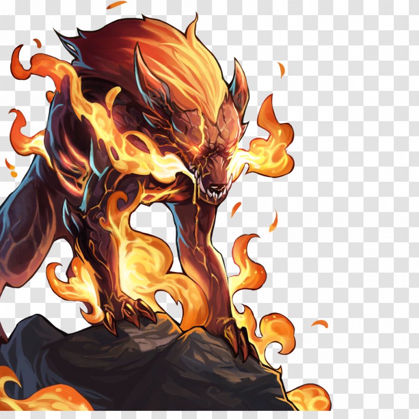 Demon Hellhound Dragon Gems Of War Transparent PNG