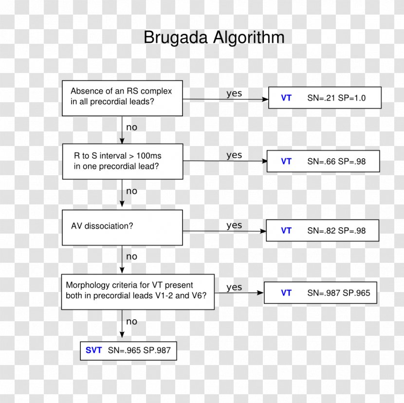 Brugada Syndrome Electrocardiography Screenshot Medical Diagnosis - Document - Algoritm Transparent PNG