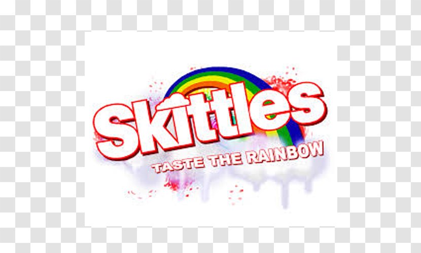 Skittles Logo Rainbow Taste Flavor - Jaffa Cakes Transparent PNG
