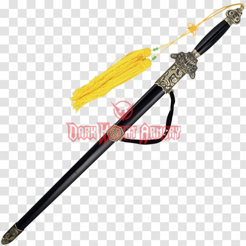 China Chinese Swords And Polearms Martial Arts Jian - Japanese Sword Transparent PNG