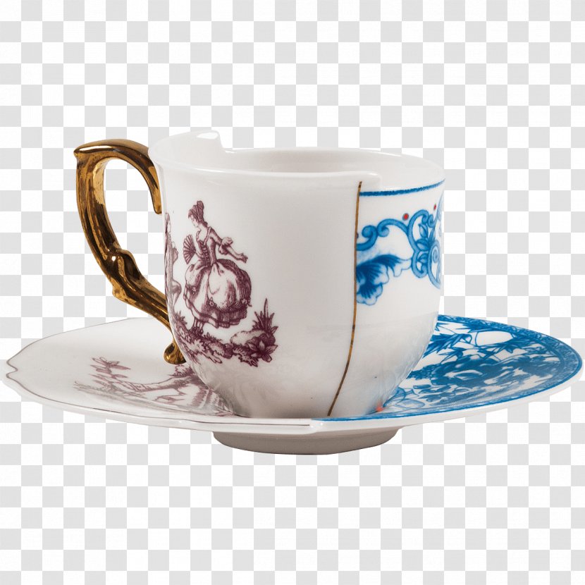 Coffee Cup Espresso Mug Teacup - Tableware Transparent PNG