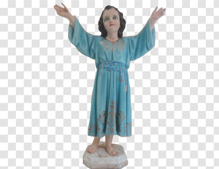 Robe Statue Turquoise - Sacred Heart Of Jesus Transparent PNG