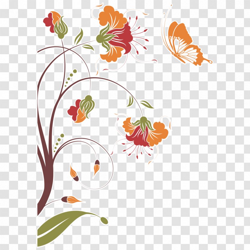 Drawing - Flower - Arabesco Transparent PNG