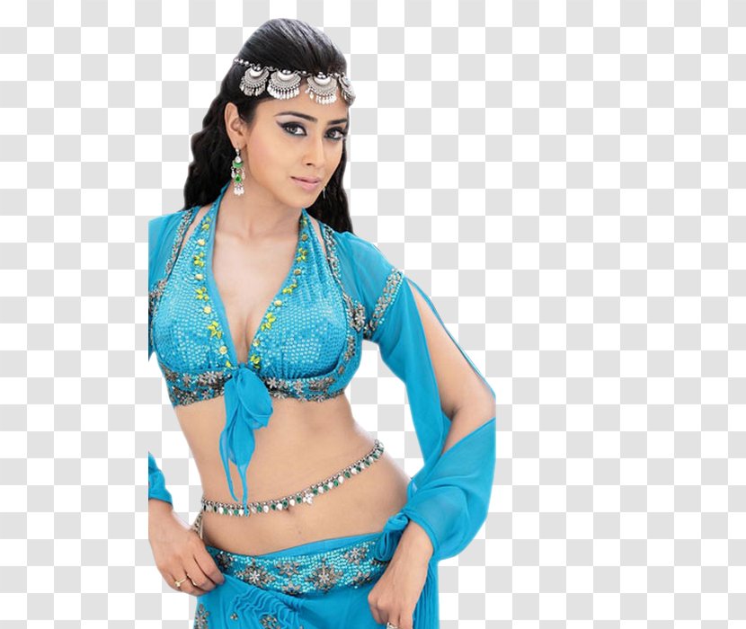 Shriya Saran Sivaji Female Indian People - Blue - Abdomen Transparent PNG