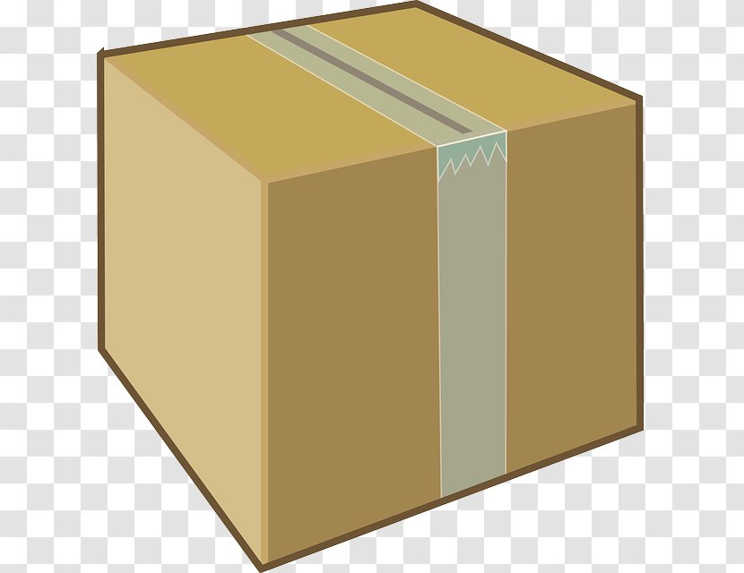 Paper Clip Art Cardboard Box Openclipart - Wood Transparent PNG