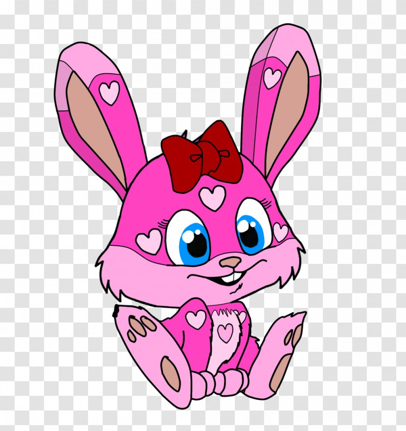 Easter Bunny Whiskers Snout Clip Art - Tree - Pink Ears Transparent PNG