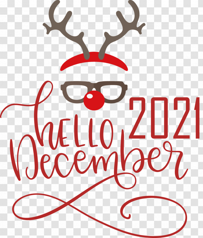 Hello December December Winter Transparent PNG