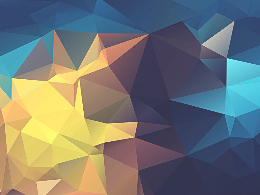 Polygon Geometry Desktop Wallpaper Abstraction Triangle - Plane - Geometric Transparent PNG