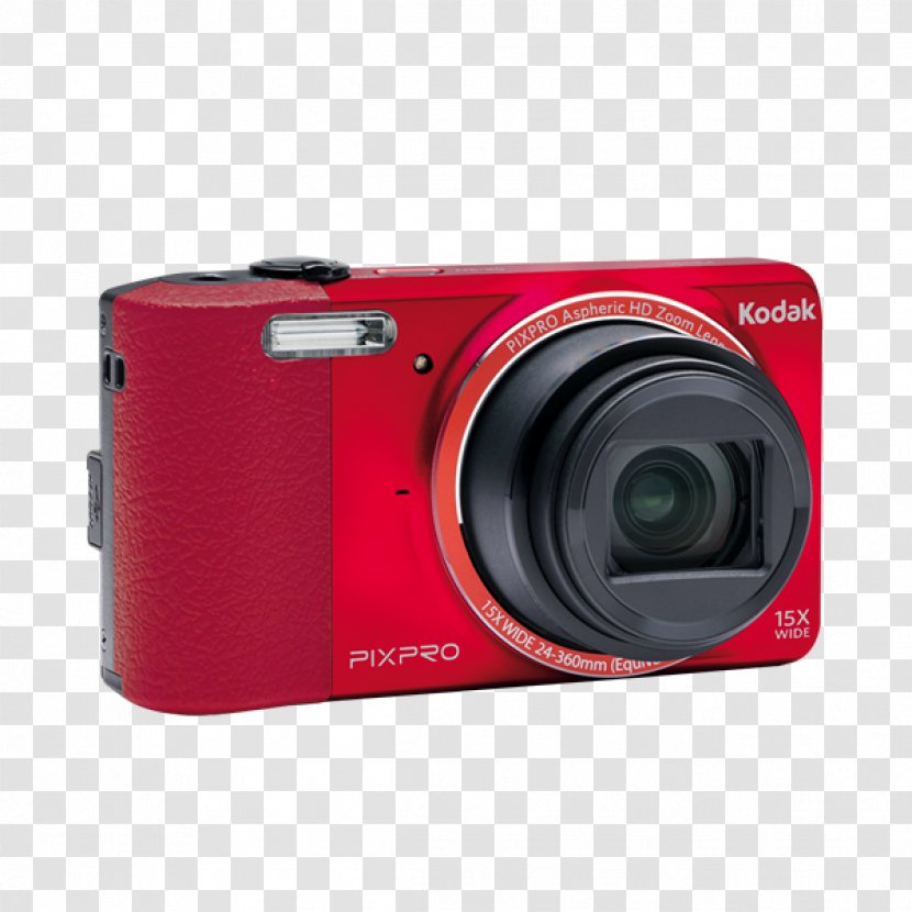 Point-and-shoot Camera Kodak PIXPRO AZ252 Zoom Lens - Pixpro Az252 Transparent PNG