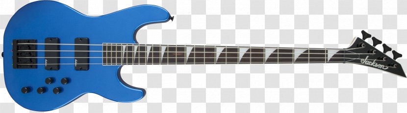 Bass Guitar Jackson Dinky Guitars Double - Silhouette Transparent PNG