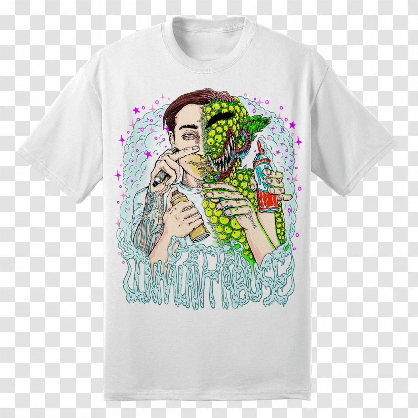 T-shirt Inhalant Abuse Clothing Sleeve Shred Collective Transparent PNG