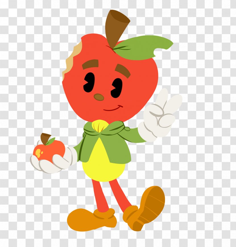 Cuphead Apple Video Game - Ladybird Transparent PNG