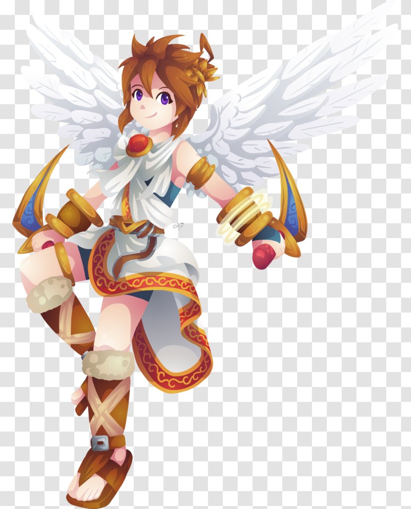 Kid Icarus: Uprising Pit Video Games Illustration - Heart - Editable Post It Note Says Break Transparent PNG