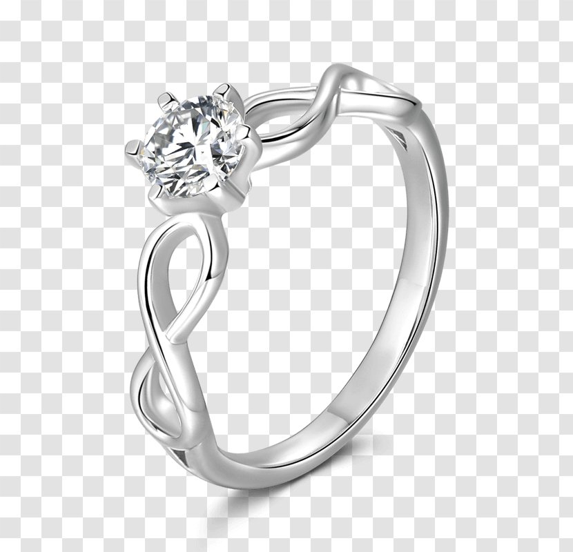 Wedding Ring Silver Gold Body Jewellery - Color - Couple Rings Transparent PNG