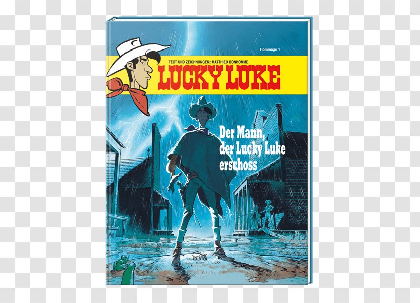 Der Mann, Lucky Luke Erschoss: Hommage 1 L'Homme Qui Tua Comics Les Apprentissages De Colette - Morris Transparent PNG