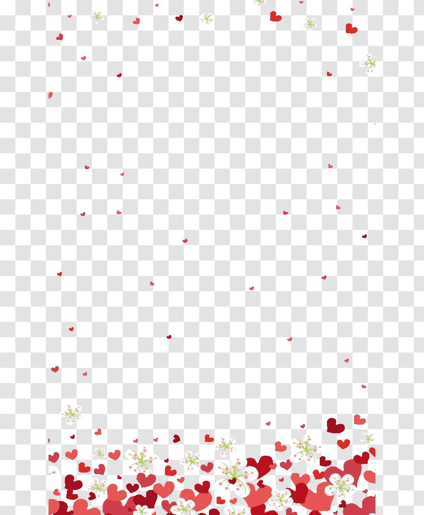 Wedding Petal Clip Art - Rectangle - Falling Petals Transparent PNG