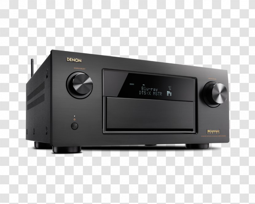 Denon AVR-X7200W AV Receiver Radio Amplifier - Electronic Instrument - Avó Transparent PNG