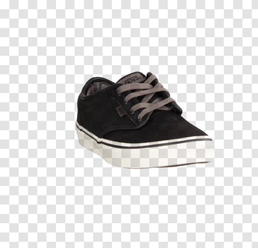 Sneakers Skate Shoe Footwear Suede - Black - Vans Off The Wall Transparent PNG