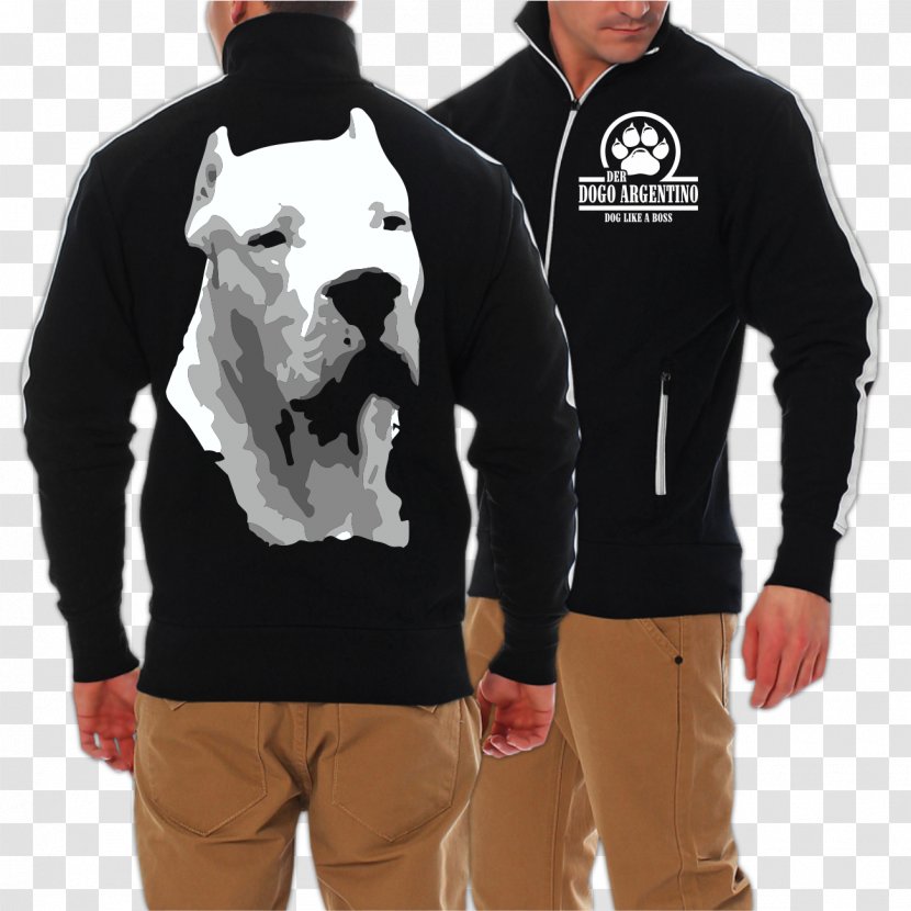 Hoodie T-shirt Dogo Argentino Jacket Clothing Transparent PNG