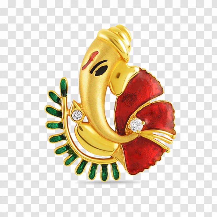 Ganesha Charms & Pendants Shiva Jewellery Diamond - Gold - Durga Transparent PNG