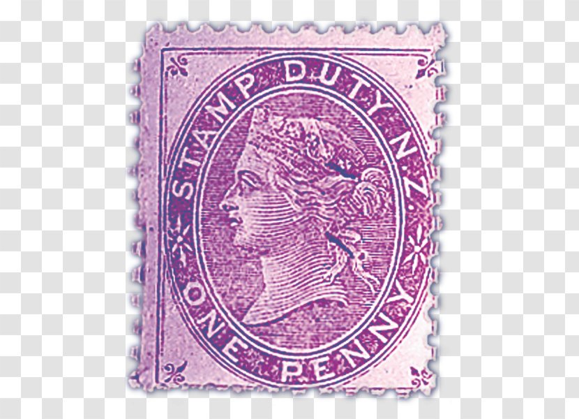 Postage Stamps Revenue Stamp Mail Purple Postal Fiscal - Face Transparent PNG
