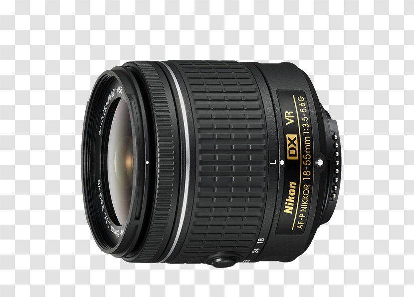 Nikon D3000 AF-S DX Zoom-Nikkor 18-55mm F/3.5-5.6G AF-P Nikkor Zoom VR Digital SLR - Camera Lens Transparent PNG