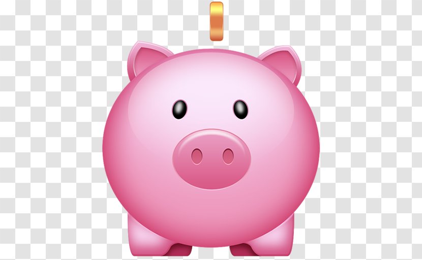 Piggy Bank Money Saving - Snout Transparent PNG