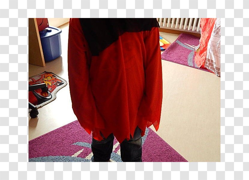 Shoulder Textile Outerwear - Red - Schneewittchen Transparent PNG