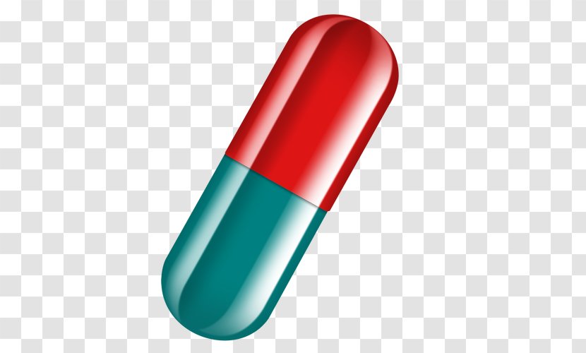 Capsule Pharmaceutical Drug Tablet Gelatin - Red - Pill Transparent PNG