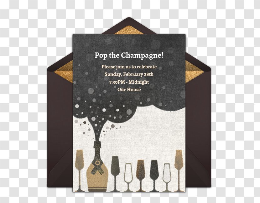 Wedding Invitation New Year's Eve Party Christmas - Reception Transparent PNG
