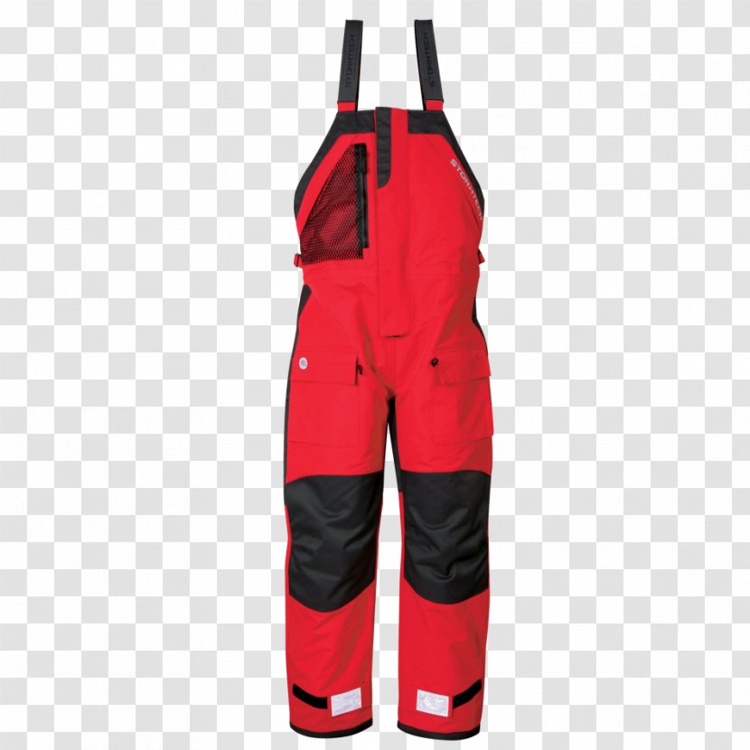 T-shirt Overall Workwear Clothing Pants - Red Transparent PNG