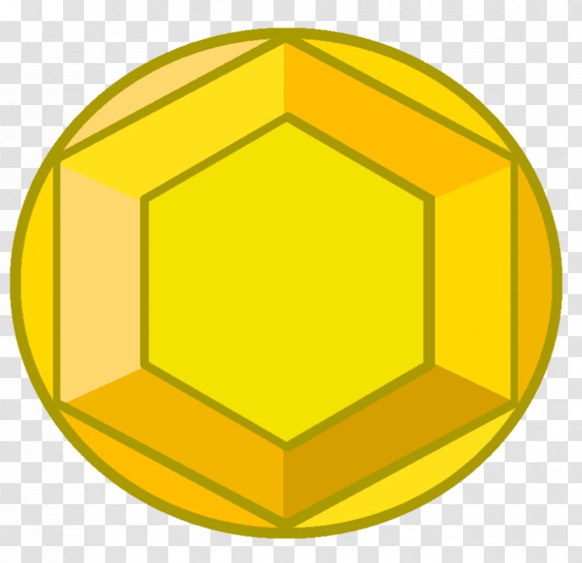 Yellow Circle - Gemstone - Symbol Transparent PNG