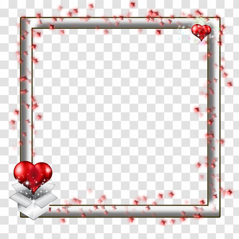 Picture Frame Clip Art - Heart - Love Transparent PNG