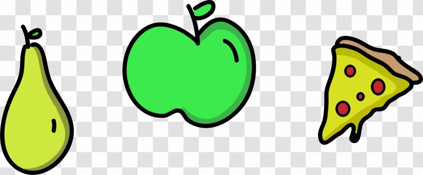 Clip Art Cartoon Plant Stem Leaf Product - Green - Apple Transparent PNG