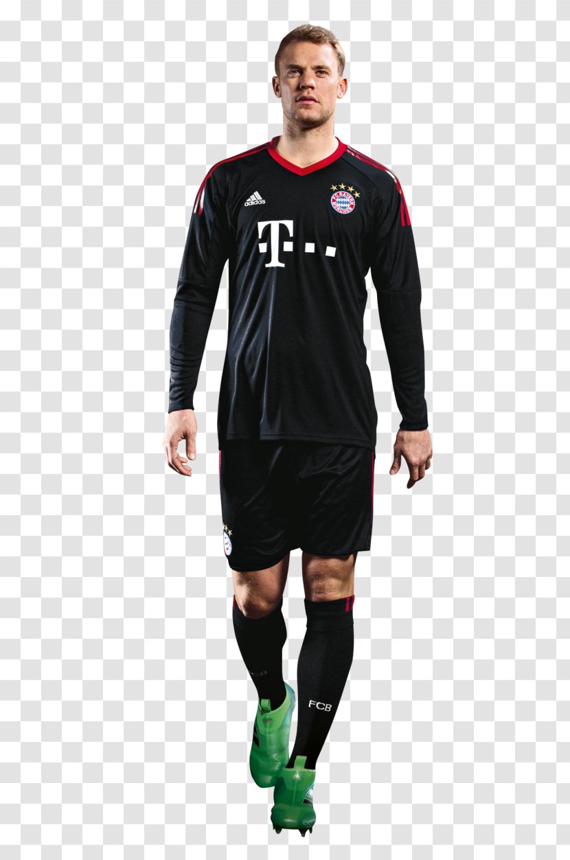 Manuel Neuer Jersey FC Bayern Munich Football Player - T Shirt - Costume Transparent PNG