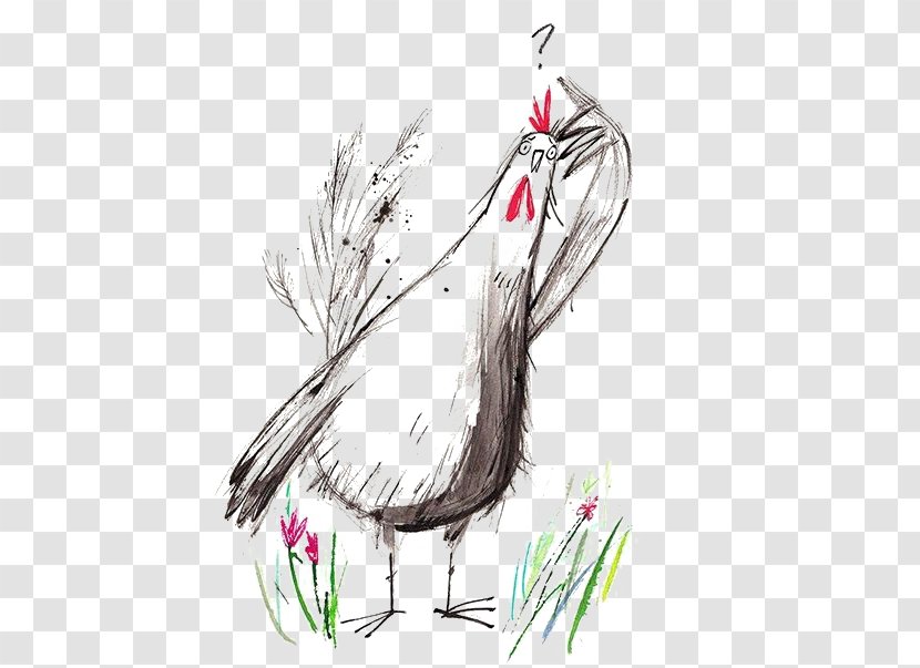 Illustrator Painting Moe Drawing Illustration - Plant - Cartoon Chick Transparent PNG