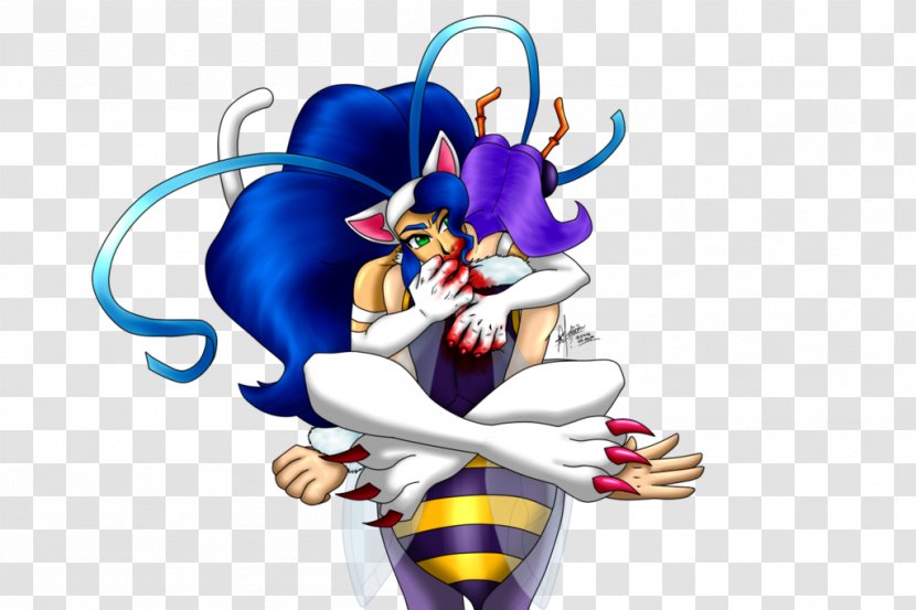 Felicia Drawing Fan Art Darkstalkers - Mythical Creature - Q Version Of The Bee Transparent PNG