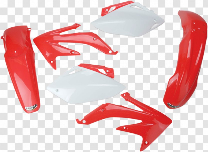 Honda CRF Series Motorcycle Plastic CRF230F - Red Transparent PNG
