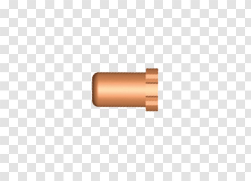 Copper Product Design Cylinder - Welding Collet Transparent PNG