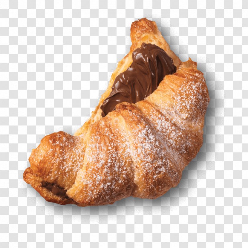 Croissant Pain Au Chocolat Stuffing Danish Pastry Viennoiserie - Сroissant Transparent PNG