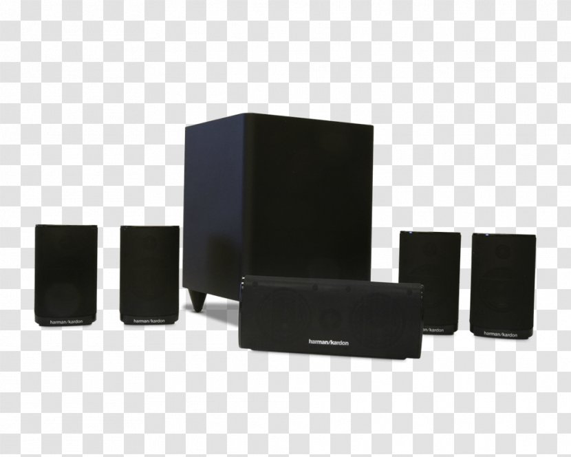 Home Theater Systems 5.1 Surround Sound Loudspeaker Harman Kardon HKTS 5 Audio Transparent PNG