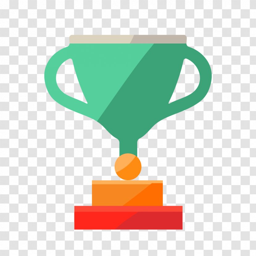 Trophy Medal Clip Art - Green Yellow Transparent PNG