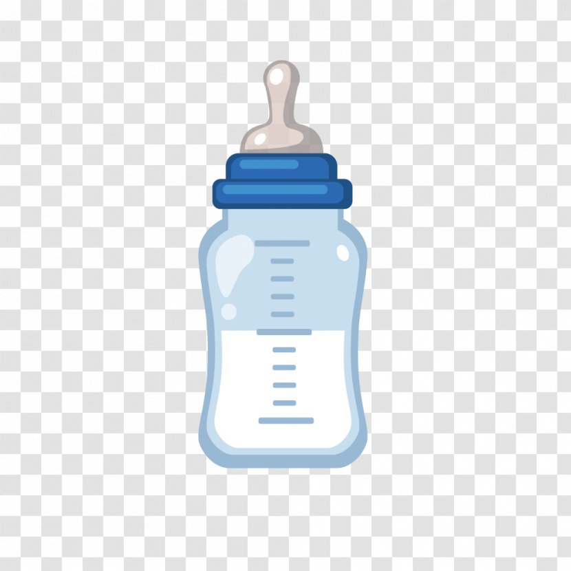Baby Bottle Milk Infant - Pattern - Vector Material Loaded Transparent PNG