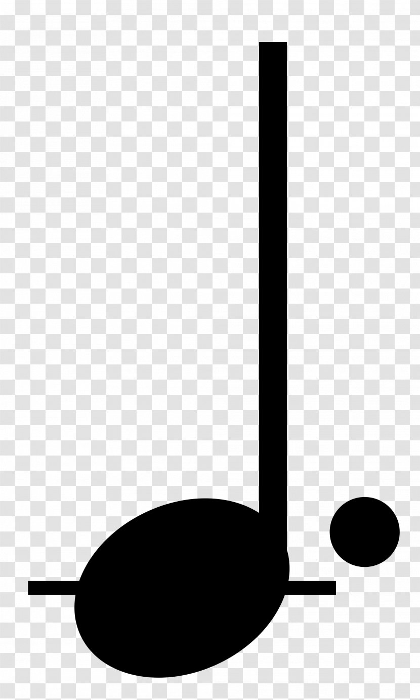 Dotted Note Quarter Musical Notation - Frame - Notes Transparent PNG